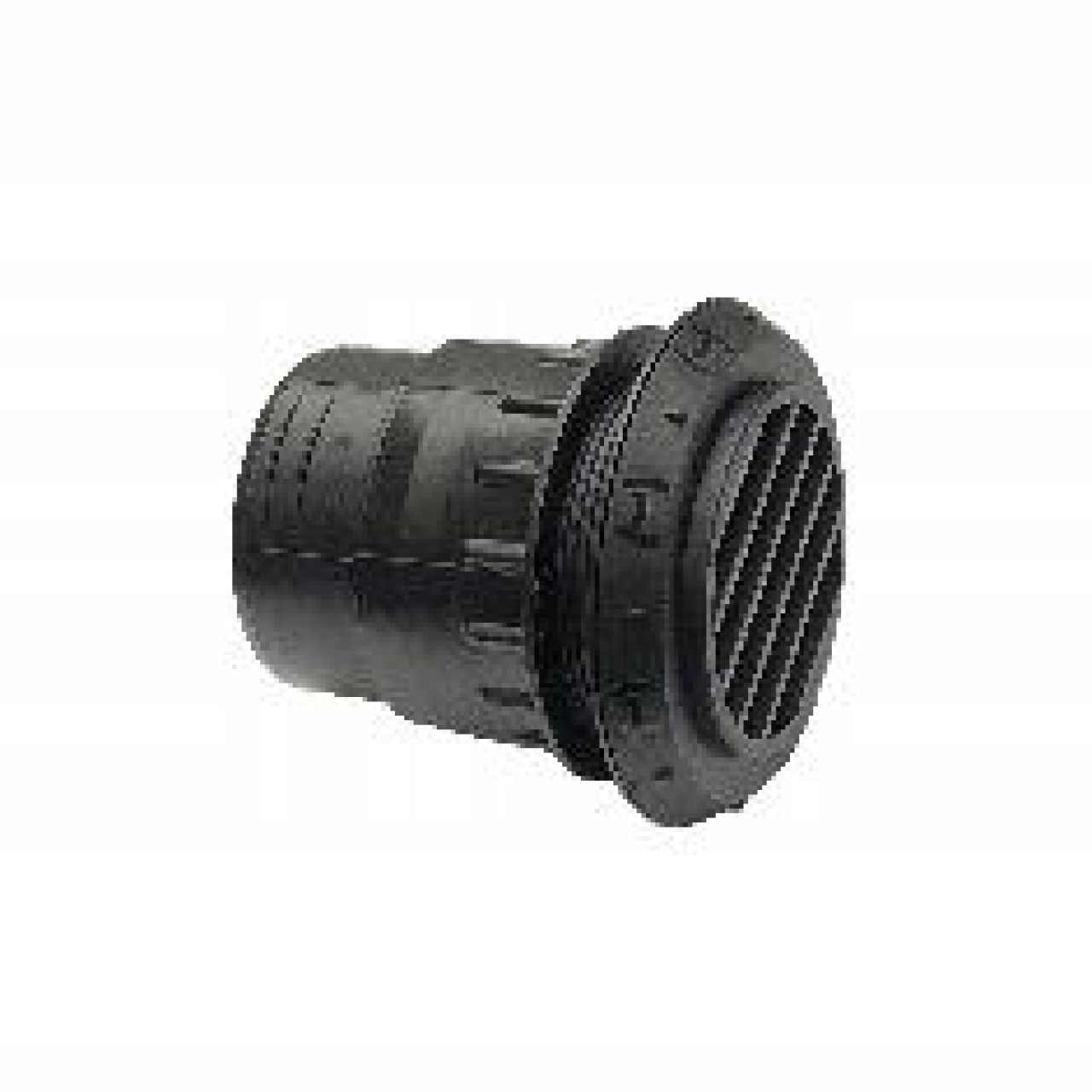Air outlet, closeable 60mm - Black