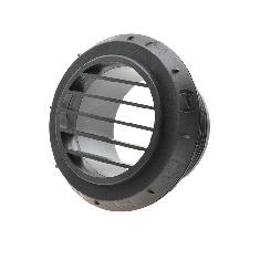 Webasto Air Outlet 60mm Black – Rotatable Louvre (Straight Airflow)