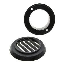 Webasto Air Outlet 60mm Black – Rotatable Louvre (Straight Airflow)