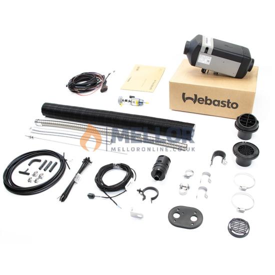 Webasto AirTop 2000STC Petrol (Gasoline) Single Outlet 12v Heater Kit Multi  Controller, Night Heater Kits, Eberspacher, Webasto, Mikuni, Durite