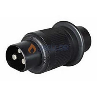 Plug Non-Reversable 3 Pin Plastic Bg1