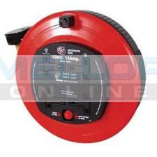 Durite 10 Metre, Mains Extension Reel, 4 Socket Outlet With Safety Cut-Out