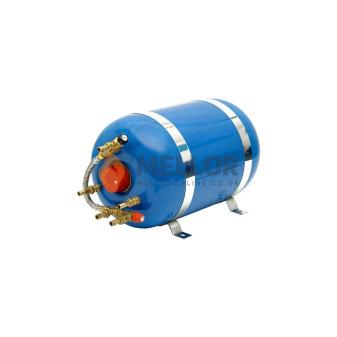 40 litre horizontal twin coil Surecal calorifier