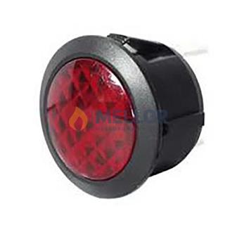 Warning Light Red LED 12/24 volt Bg1