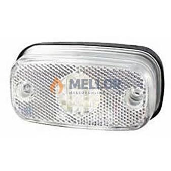 Lamp Front Marker Clear LED 24 volt Bg1