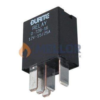24V Micro Change Over Relay with Resisor - 10/15A