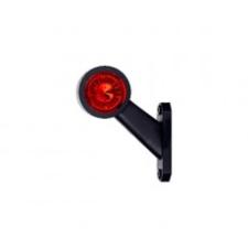 Lamp Outline Marker Red/White LED 12/24 volt LH Oblique Bg1