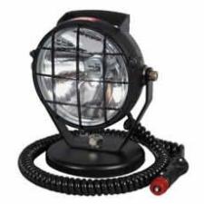 Spot Lamp Black Plastic with Magnetic Base and Cable Bx1