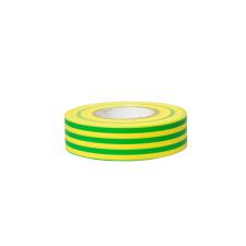 Tape Adhesive PVC 19mm x 5 metre Green/Yellow bg1
