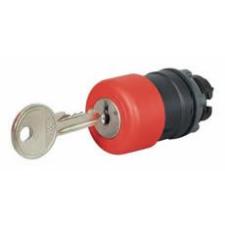Push Button Latching with Key Release Red Bx1
