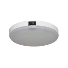 Roof Lamp LED Round White with switch, 12/24V pk1