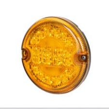 Indicator 95mm Round LED Lamp 12/24 volt Pk.1