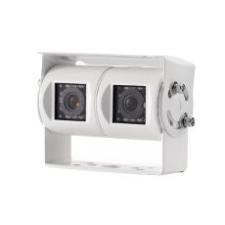 CCTV White Twin Mirror CCD Colour Camera Bx1