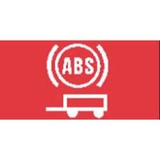 Switch Lens Bottom Red Trailer ABS Warning Pk5