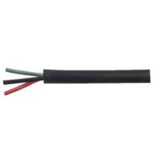 Cable 3 Core Thin Wall  32/0.20mm Rd/Gn/Bk with Black Outer 30M