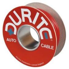 Cable Single 14/0.30mm White/Red PVC 50M